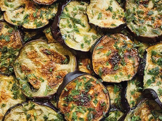 Aubergines à la chermoula - MAGHREB