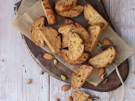 Croquants amandes et pistaches