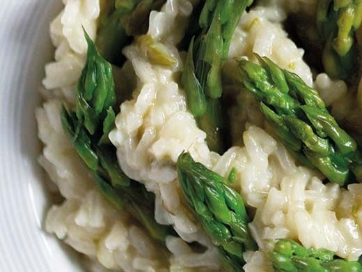 Risotto léger aux asperges