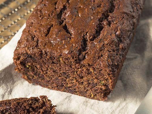 Gâteau au chocolat, base courgette (sans beurre)