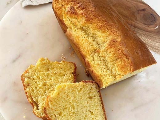 Cake moelleux au citron et amandes