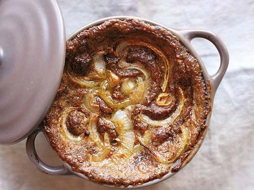 Flans caramélisés aux champignons