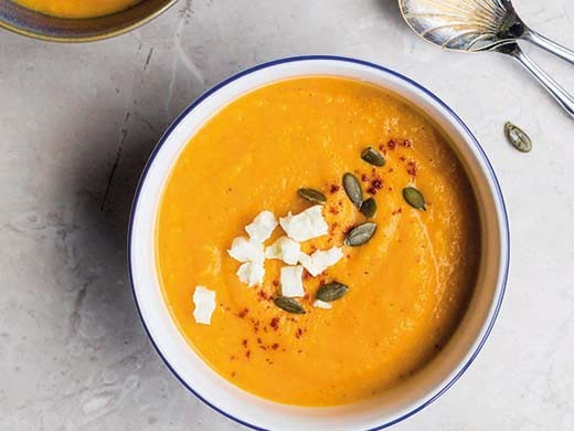 Veloutés chauds, 100% végétal