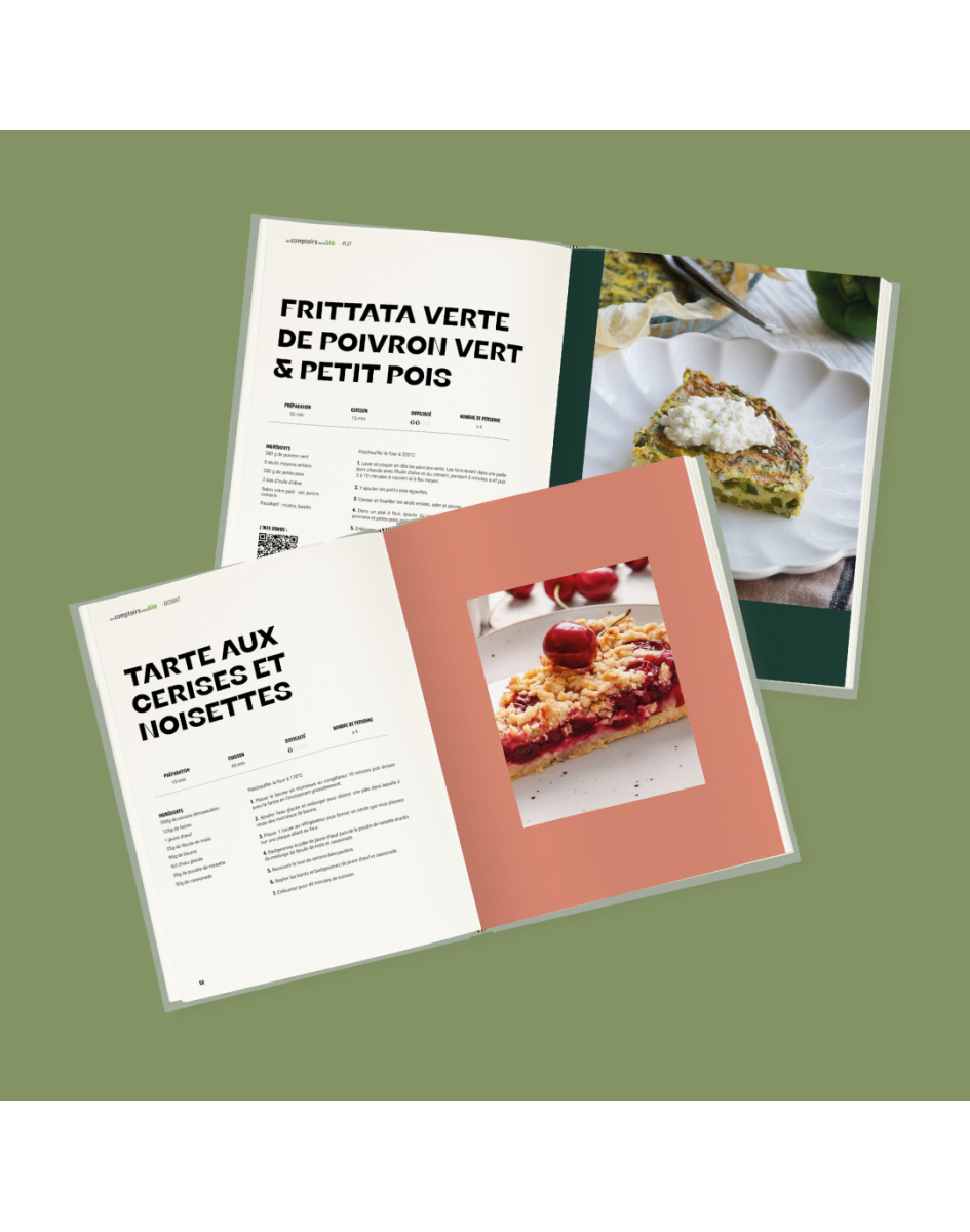 Mes recettes bio d'été, par les Comptoirs de la Bio