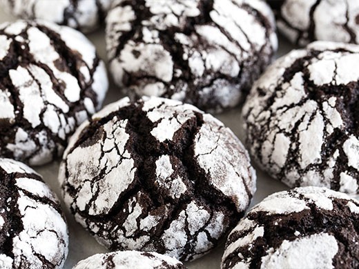 Crinkles au chocolat