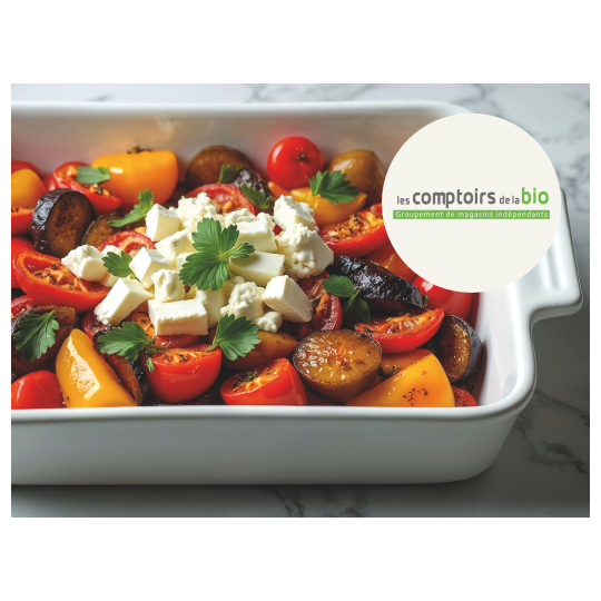 "One pot" feta et légumes rôtis