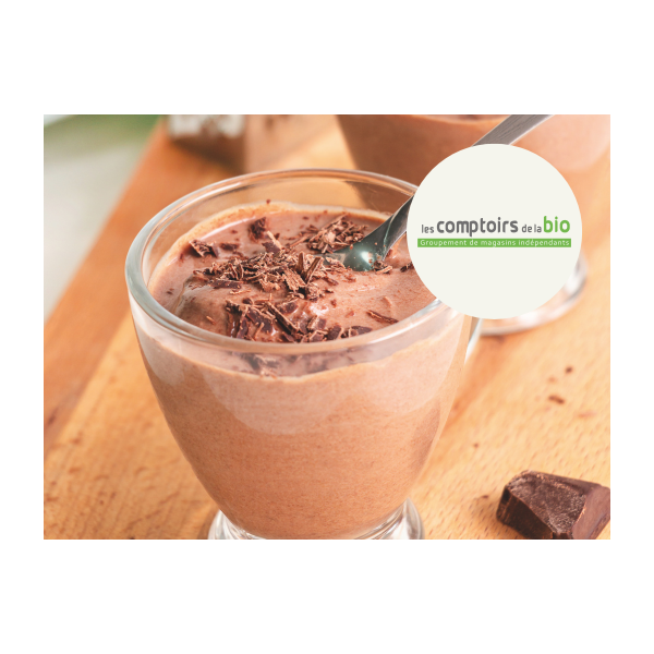Mousse au chocolat végane à l'avocat
