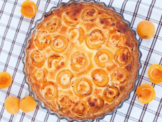 Clafoutis léger aux abricots