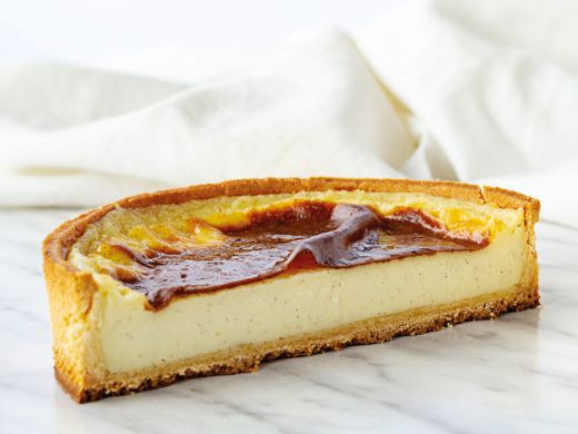 Véritable flan pâtissier fève tonka