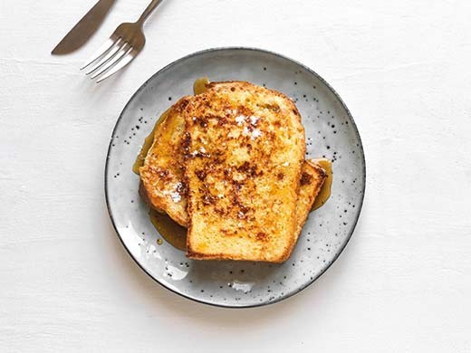 Pain perdu, caramel beurre salé