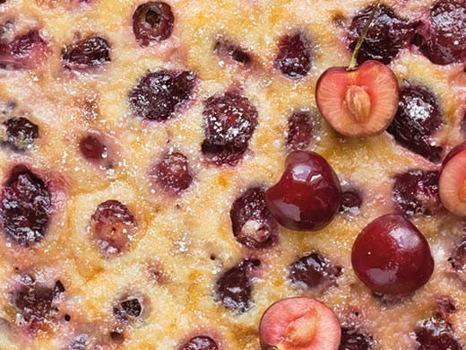 Clafoutis gourmand aux cerises