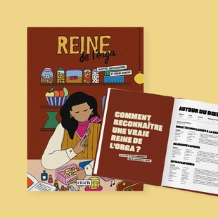 ÇA Y’EST on vous présente notre nouveau titre : REINE DE L’ORGA 💥, spécial #batchcooking pour une ORGA au top !
Dispo chez nos boutiques partenaires et très bientôt en ligne chez @cloch.fr 

🎨 Design unique signé @agathebriot 

-
#cloch #livredecuisine #edition #cuisine