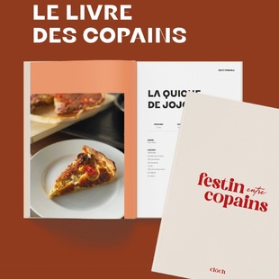 Le livre Cloch s’offre pour toutes les occasions, et beaucoup pour des anniversaires 🎁
Vous partagez les recettes préférées de tous les ami.es, avec vos photos, vos petits mots personnels : un cadeau commun unique et qui plait à coup sûr !
-
#cloch #edition #cadeaupersonnalise