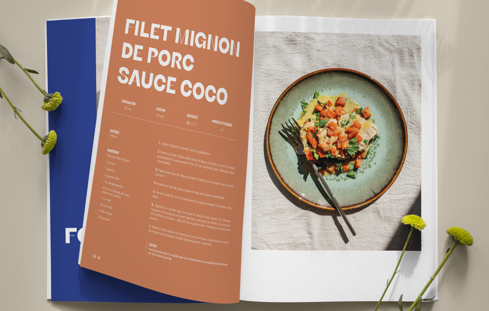 Votre livre de cuisine personnalisé, prêt à la vente
