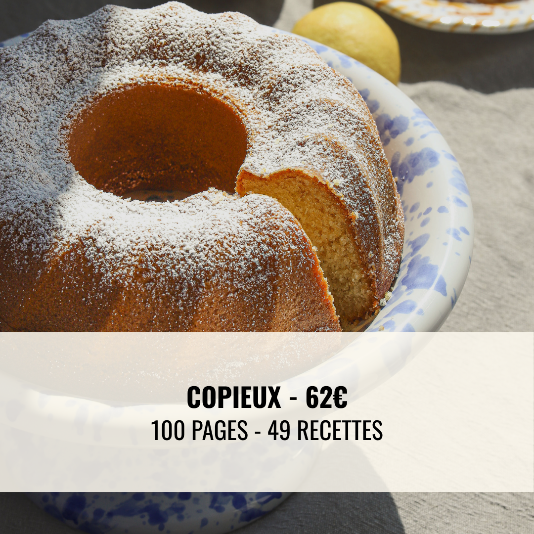 Copieux - 62€ - 100 pages - 49 recettes