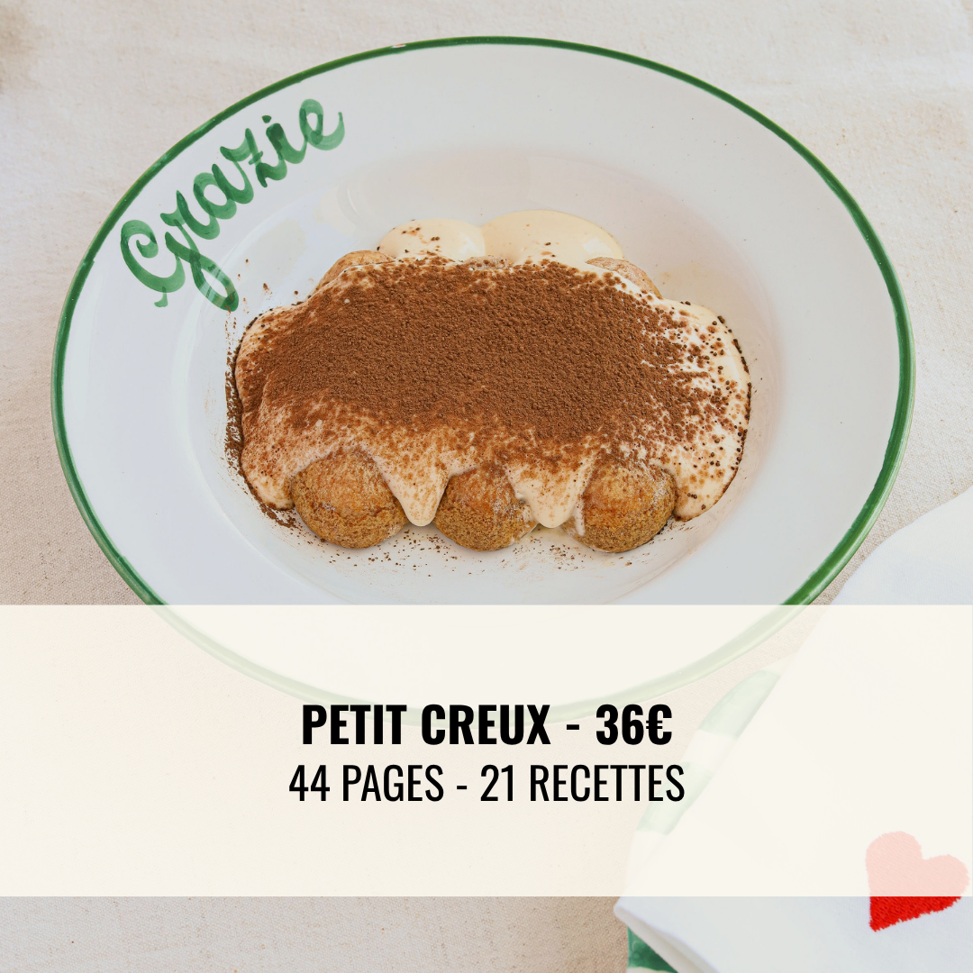 Petit Creux - 36&euro; - 44 pages - 21 recettes