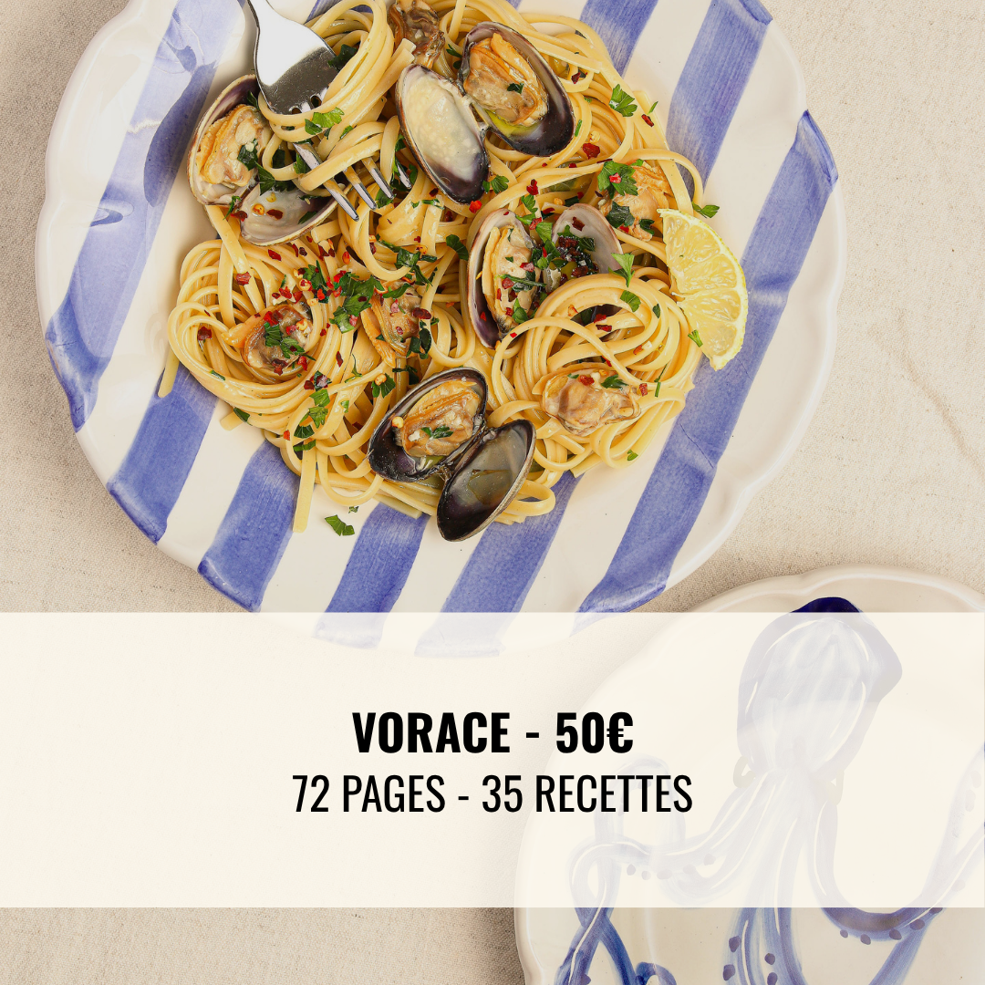 Vorace - 50&euro; - 72 pages - 35 recettes