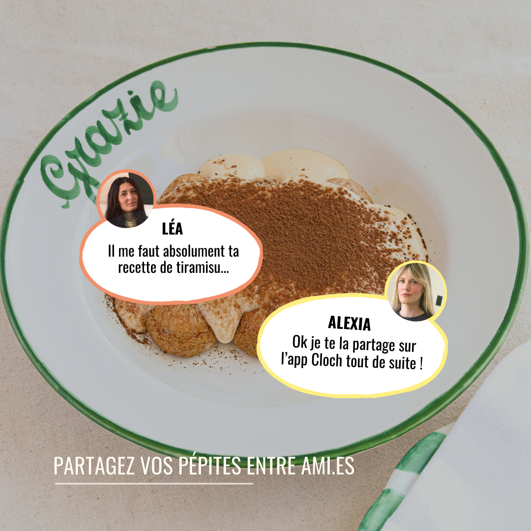 Partagez vos p&eacute;pites entre ami.es